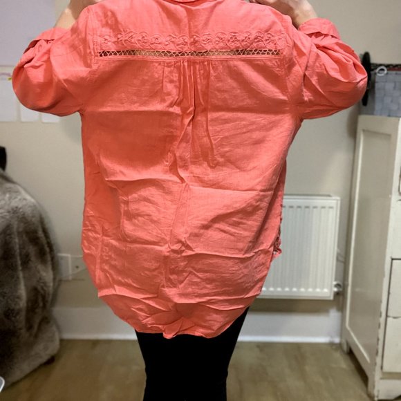 Salmon Blouse - Picture 8 of 10